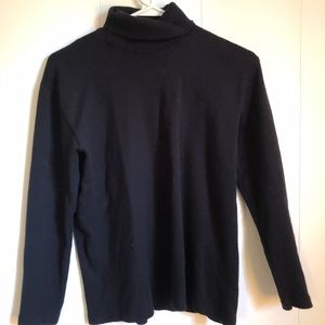 Black turtleneck thick